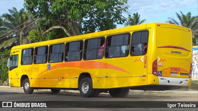 Via Metro Transportes Urbanos 3360 na cidade de Ilhéus, Bahia, Brasil, por Igor Teixeira. ID da foto: 7308398.