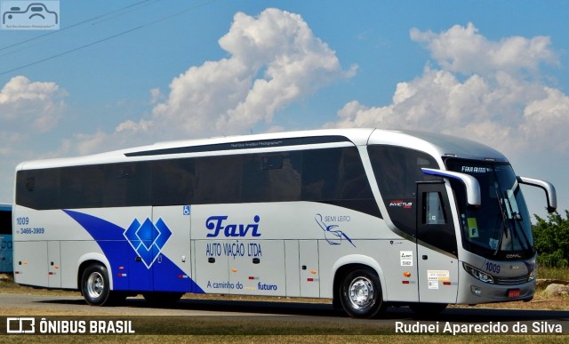 Favi Auto Viação 1009 na cidade de São Paulo, São Paulo, Brasil, por Rudnei Aparecido da Silva. ID da foto: 7310005.