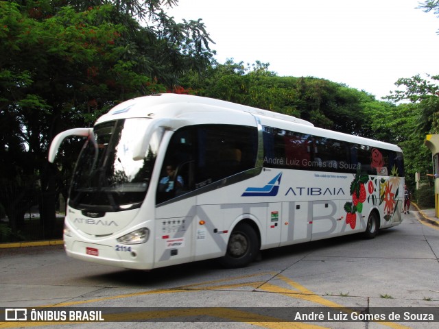 Viação Atibaia São Paulo 2114 na cidade de São Paulo, São Paulo, Brasil, por André Luiz Gomes de Souza. ID da foto: 7309977.