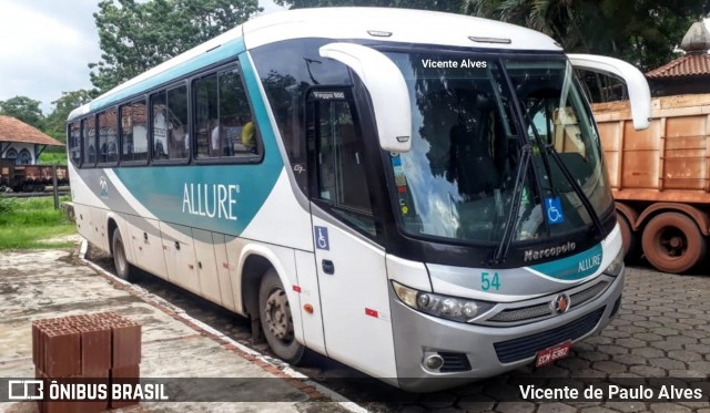 Expresso Allure 54 na cidade de Matozinhos, Minas Gerais, Brasil, por Vicente de Paulo Alves. Número da foto: #7309591.