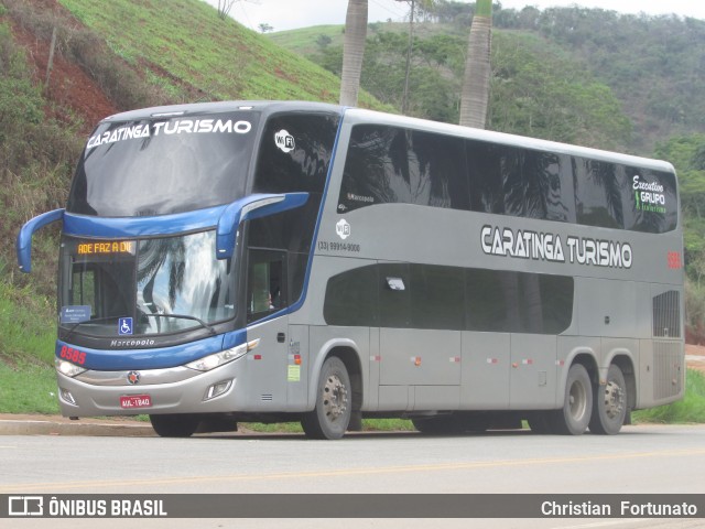 Caratinga Turismo 8585 na cidade de Urucânia, Minas Gerais, Brasil, por Christian  Fortunato. Número da foto: #7308438.