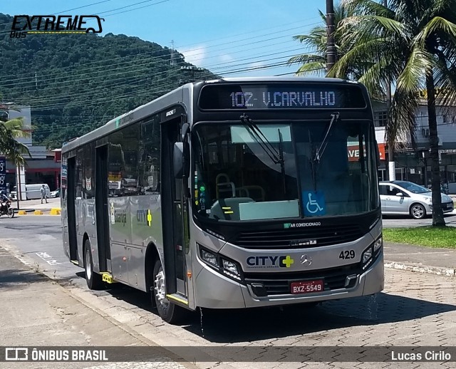 City Transporte Urbano Intermodal - Guarujá 429 na cidade de Guarujá, São Paulo, Brasil, por Lucas Cirilo. ID da foto: 6477626.