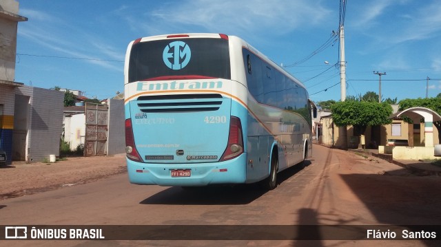 Emtram 4290 na cidade de Barra da Estiva, Bahia, Brasil, por Flávio  Santos. ID da foto: 6477281.