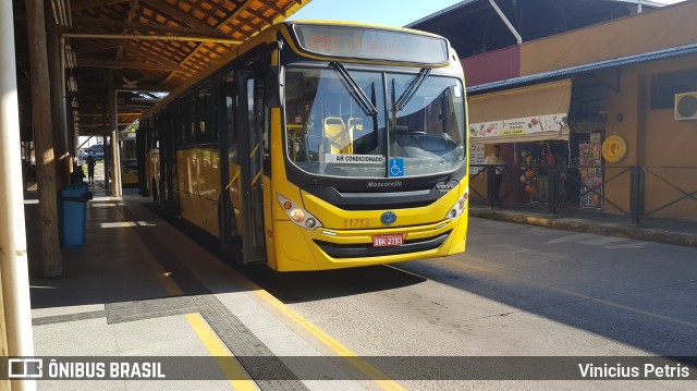 Gidion Transporte e Turismo 11713 na cidade de Joinville, Santa Catarina, Brasil, por Vinicius Petris. ID da foto: 6478572.