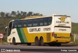 Empresa Gontijo de Transportes 17020 na cidade de Conselheiro Lafaiete, Minas Gerais, Brasil, por Rodrigo  Aparecido. Número da foto: #:id.