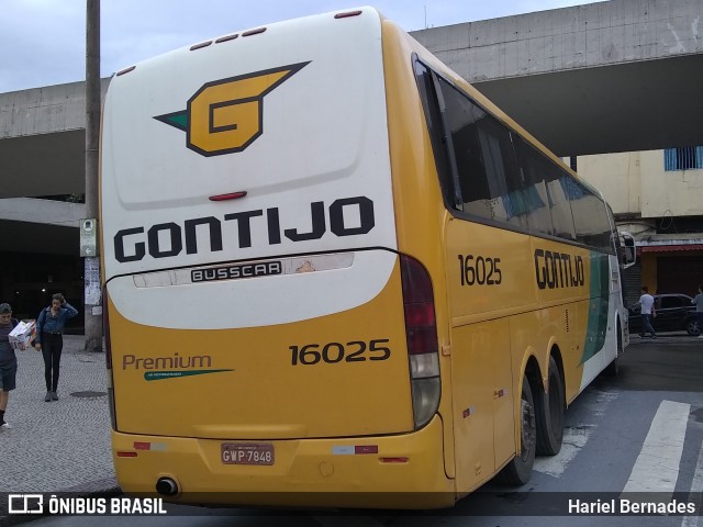Empresa Gontijo de Transportes 16025 na cidade de Belo Horizonte, Minas Gerais, Brasil, por Hariel Bernades. Número da foto: #6497589.
