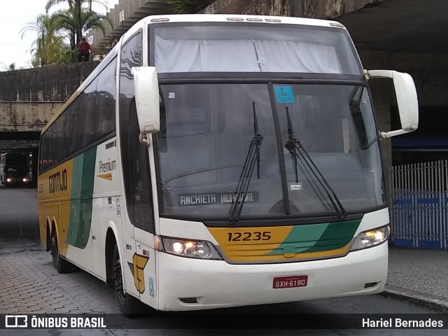 Empresa Gontijo de Transportes 12235 na cidade de Belo Horizonte, Minas Gerais, Brasil, por Hariel Bernades. ID da foto: 6497646.