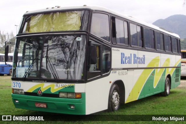 Real Brasil Turismo 370 na cidade de Rio de Janeiro, Rio de Janeiro, Brasil, por Rodrigo Miguel. Número da foto: #6496377.