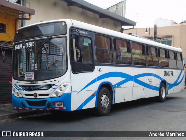 Conatra - Corporacion Nacional de Transporte 143 na cidade de Costa Rica, Mato Grosso do Sul, Brasil, por Andrés Martínez Rodríguez. Número da foto: #6497247.