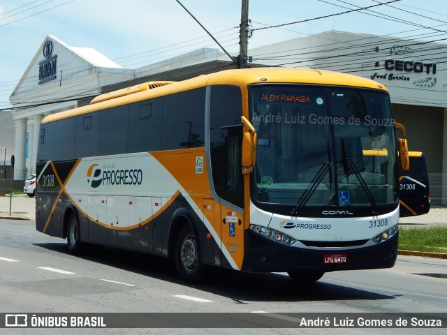 Viação Progresso 31308 na cidade de Juiz de Fora, Minas Gerais, Brasil, por André Luiz Gomes de Souza. Número da foto: #6497274.