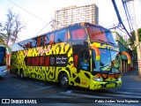 Buses Linea Azul 450 na cidade de Estación Central, Santiago, Metropolitana de Santiago, Chile, por Pablo Andres Yavar Espinoza. Número da foto: #6496385.