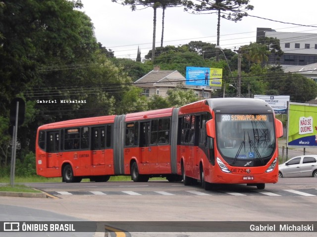 Viação Cidade Sorriso GE724 na cidade de Curitiba, Paraná, Brasil, por Gabriel Michalski. ID da foto: 6498168.