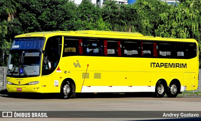 Viação Itapemirim 47001 na cidade de Brasil, por Andrey Gustavo. Número da foto: #6499492.