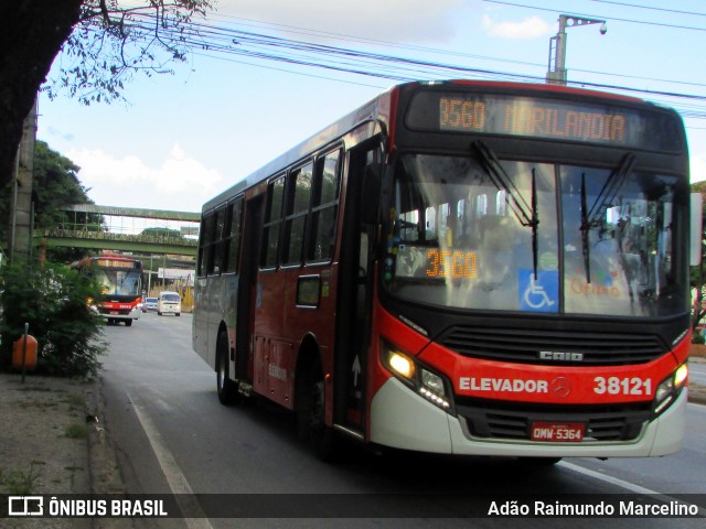 Viação Cruzeiro > Viação Sidon 38121 na cidade de Contagem, Minas Gerais, Brasil, por Adão Raimundo Marcelino. Número da foto: #6499614.