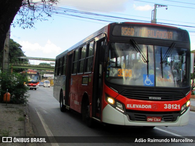 Viação Cruzeiro > Viação Sidon 38121 na cidade de Contagem, Minas Gerais, Brasil, por Adão Raimundo Marcelino. ID da foto: 6499614.