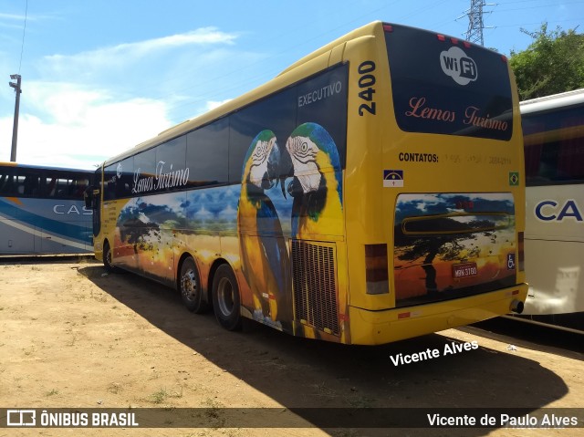 Lemos Turismo 2400 na cidade de Cabo Frio, Rio de Janeiro, Brasil, por Vicente de Paulo Alves. ID da foto: 6498644.