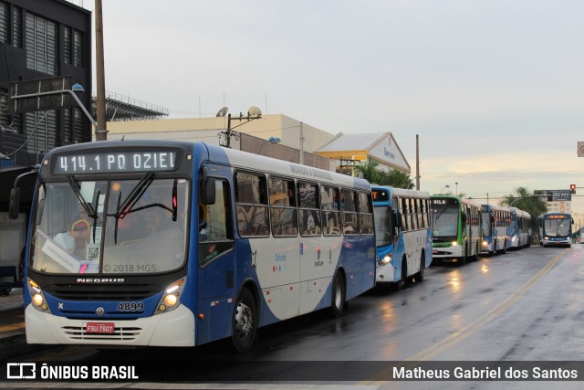Onicamp Transporte Coletivo 4899 na cidade de Campinas, São Paulo, Brasil, por Matheus Gabriel dos Santos. Número da foto: #6499347.