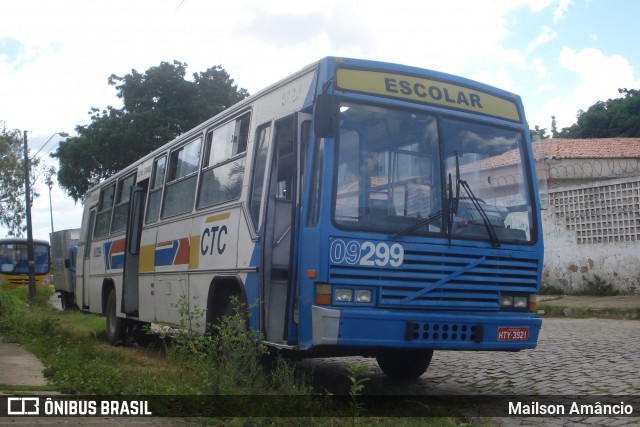 CTC - Companhia de Transporte Coletivo 09299 na cidade de Fortaleza, Ceará, Brasil, por Mailson Amâncio. Número da foto: #6498830.