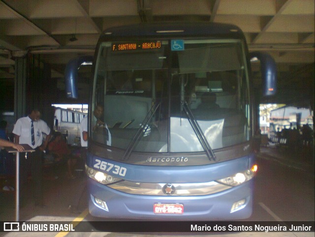 Viação Águia Branca 26730 na cidade de Feira de Santana, Bahia, Brasil, por Mario dos Santos Nogueira Junior. ID da foto: 6499714.