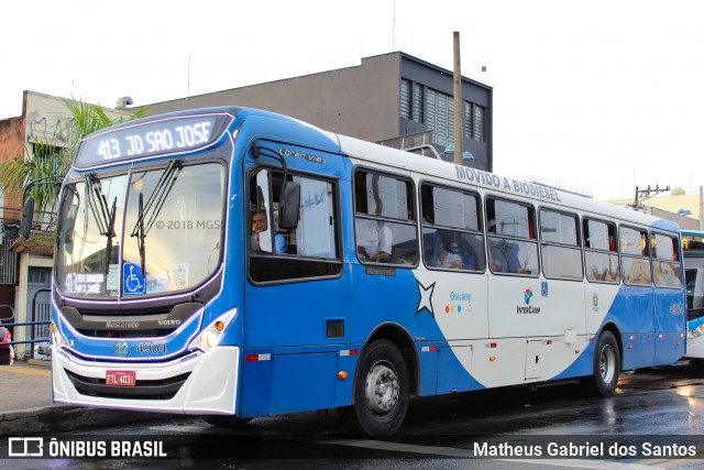 Onicamp Transporte Coletivo 4904 na cidade de Campinas, São Paulo, Brasil, por Matheus Gabriel dos Santos. Número da foto: #6499339.