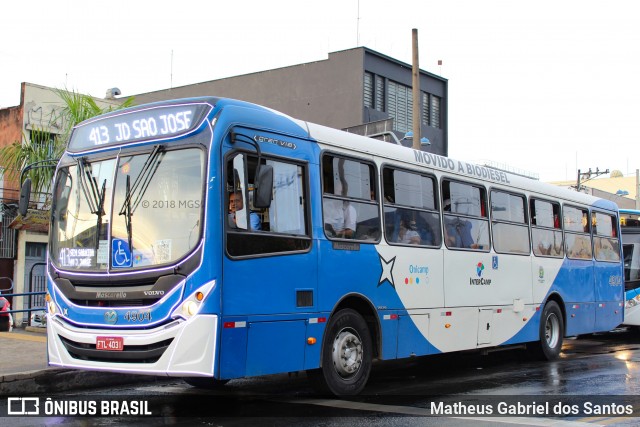 Onicamp Transporte Coletivo 4904 na cidade de Campinas, São Paulo, Brasil, por Matheus Gabriel dos Santos. ID da foto: 6499339.