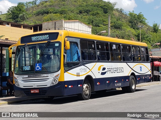 Viação Progresso RJ 191.033 na cidade de Paracambi, Rio de Janeiro, Brasil, por Rodrigo   Campos. Número da foto: #6502149.