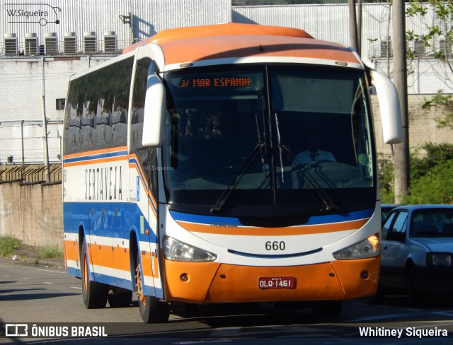 Viação Sertaneja 660 na cidade de Juiz de Fora, Minas Gerais, Brasil, por Whitiney Siqueira. ID da foto: 6501765.