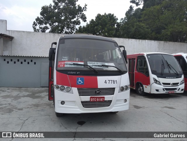 Pêssego Transportes 4 7781 na cidade de São Paulo, São Paulo, Brasil, por Gabriel Garves. Número da foto: #6500679.