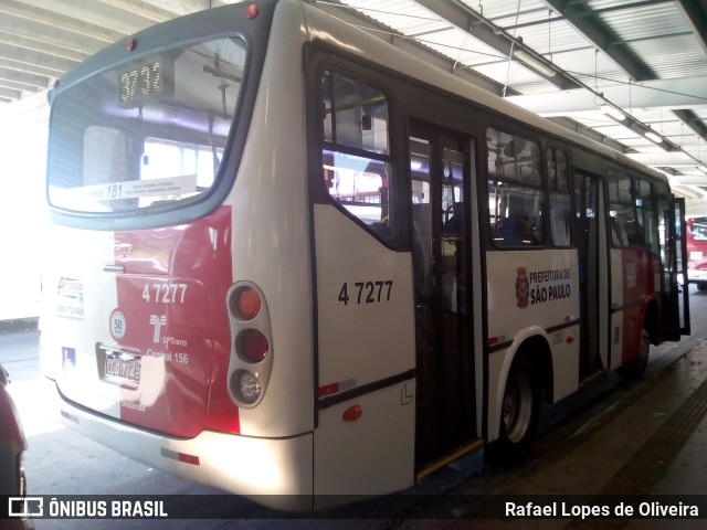 Pêssego Transportes 4 7277 na cidade de São Paulo, São Paulo, Brasil, por Rafael Lopes de Oliveira. ID da foto: 6500924.