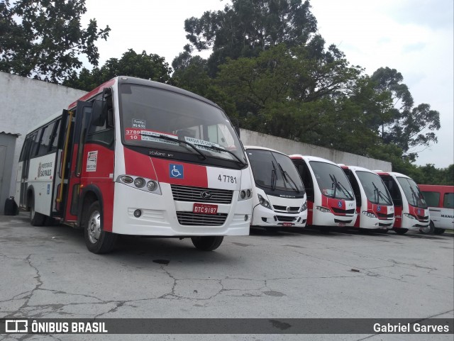 Pêssego Transportes 4 7781 na cidade de São Paulo, São Paulo, Brasil, por Gabriel Garves. Número da foto: #6500682.