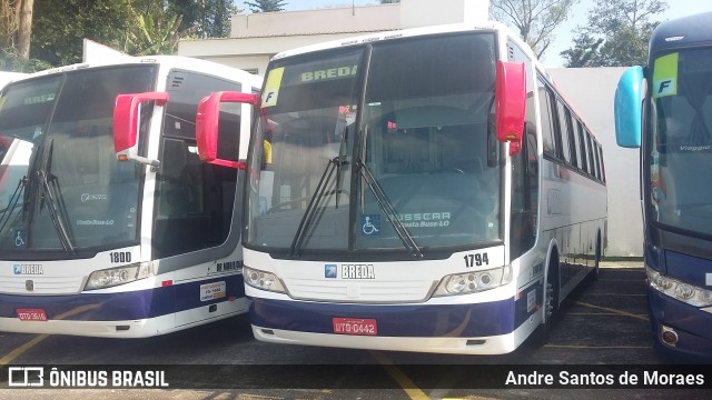 Breda Transportes e Serviços 1794 na cidade de Ribeirão Pires, São Paulo, Brasil, por Andre Santos de Moraes. ID da foto: 6504049.