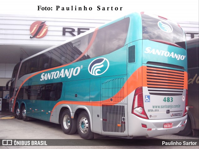 Empresa Santo Anjo da Guarda 483 na cidade de Sombrio, Santa Catarina, Brasil, por Paulinho Sartor. Número da foto: #6504585.