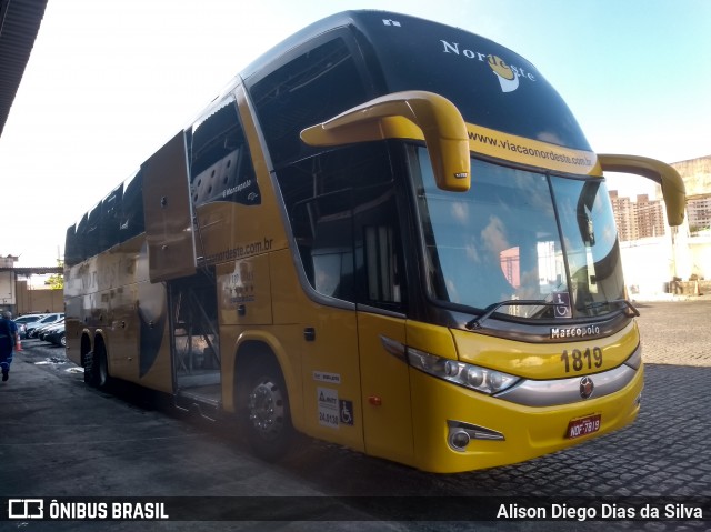 Viação Nordeste 1819 na cidade de Natal, Rio Grande do Norte, Brasil, por Alison Diego Dias da Silva. Número da foto: #6504535.