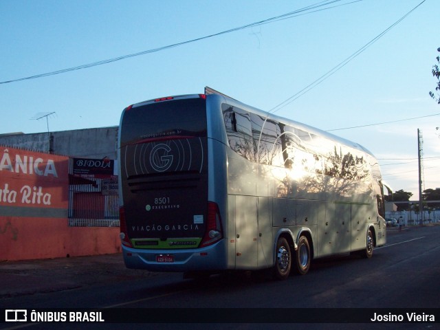 Viação Garcia 8501 na cidade de Apucarana, Paraná, Brasil, por Josino Vieira. Número da foto: #6504025.