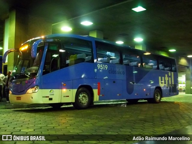 UTIL - União Transporte Interestadual de Luxo 9519 na cidade de Belo Horizonte, Minas Gerais, Brasil, por Adão Raimundo Marcelino. ID da foto: 6505267.