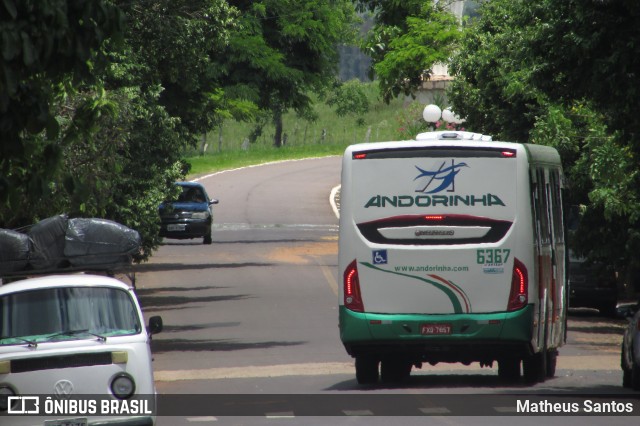 Empresa de Transportes Andorinha 6367 na cidade de Caiuá, São Paulo, Brasil, por Matheus Santos. Número da foto: #6503665.