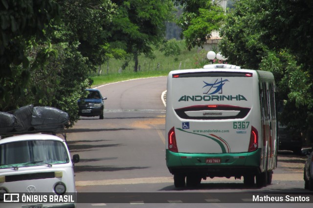 Empresa de Transportes Andorinha 6367 na cidade de Caiuá, São Paulo, Brasil, por Matheus Santos. ID da foto: 6503665.