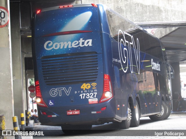Viação Cometa 17327 na cidade de Belo Horizonte, Minas Gerais, Brasil, por Igor Policarpo. Número da foto: #6507079.