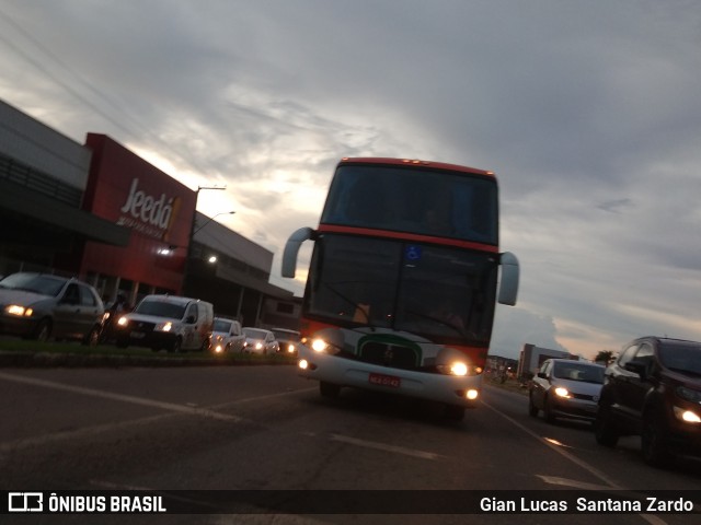 Eucatur - Empresa União Cascavel de Transportes e Turismo 4429 na cidade de Ji-Paraná, Rondônia, Brasil, por Gian Lucas  Santana Zardo. ID da foto: 6507473.