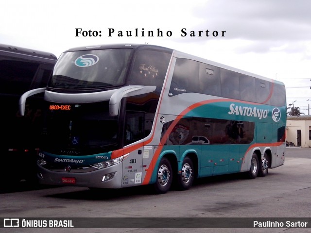 Empresa Santo Anjo da Guarda 483 na cidade de Sombrio, Santa Catarina, Brasil, por Paulinho Sartor. Número da foto: #6506509.