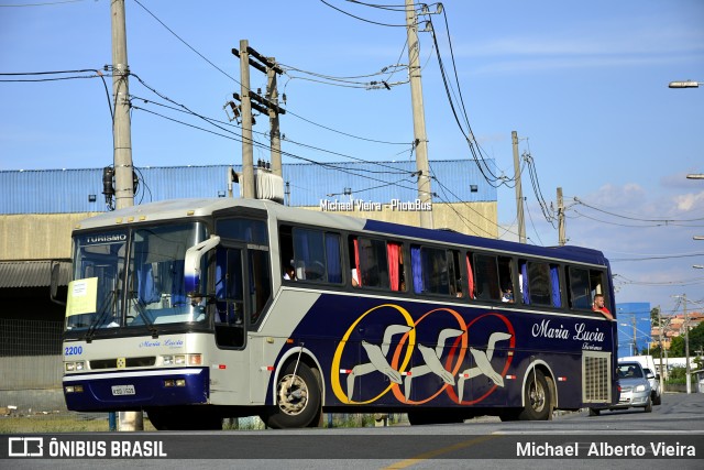 Maria Lúcia Turismo 2200 na cidade de Barueri, São Paulo, Brasil, por Michael  Alberto Vieira. ID da foto: 6505760.