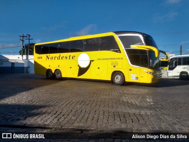Viação Nordeste 1819 na cidade de Natal, Rio Grande do Norte, Brasil, por Alison Diego Dias da Silva. Número da foto: #6506530.
