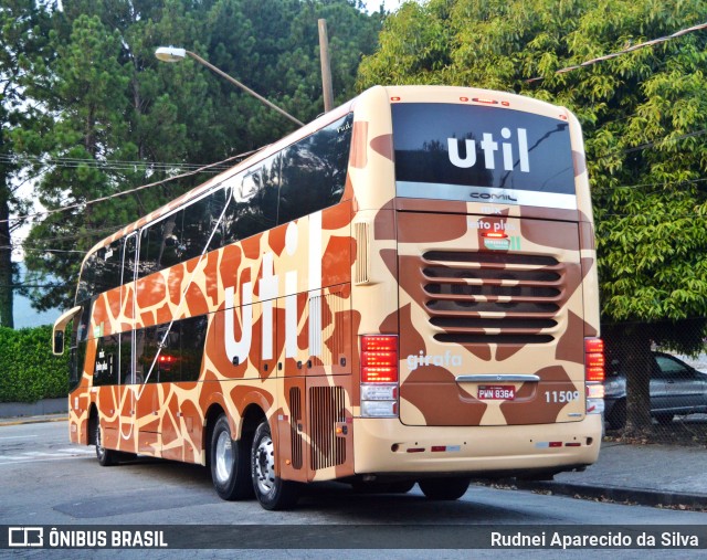 UTIL - União Transporte Interestadual de Luxo 11509 na cidade de Mogi das Cruzes, São Paulo, Brasil, por Rudnei Aparecido da Silva. Número da foto: #6508032.
