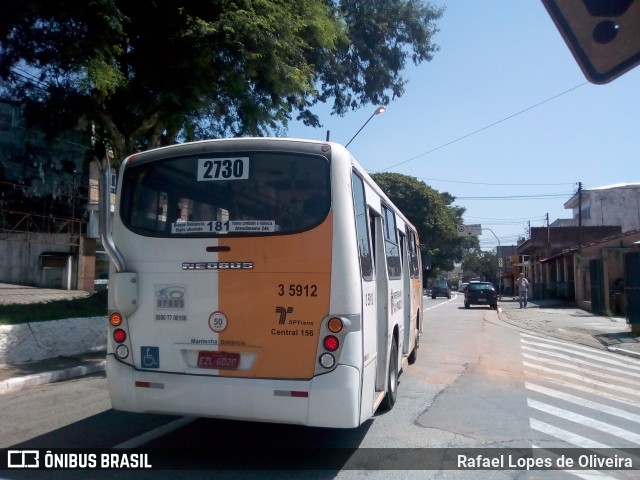 Upbus Qualidade em Transportes 3 5912 na cidade de São Paulo, São Paulo, Brasil, por Rafael Lopes de Oliveira. Número da foto: #6506258.