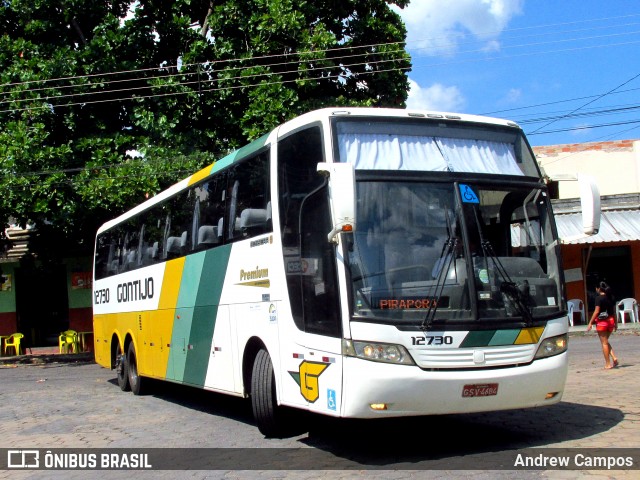 Empresa Gontijo de Transportes 12730 na cidade de Pirapora, Minas Gerais, Brasil, por Andrew Campos. ID da foto: 6507944.