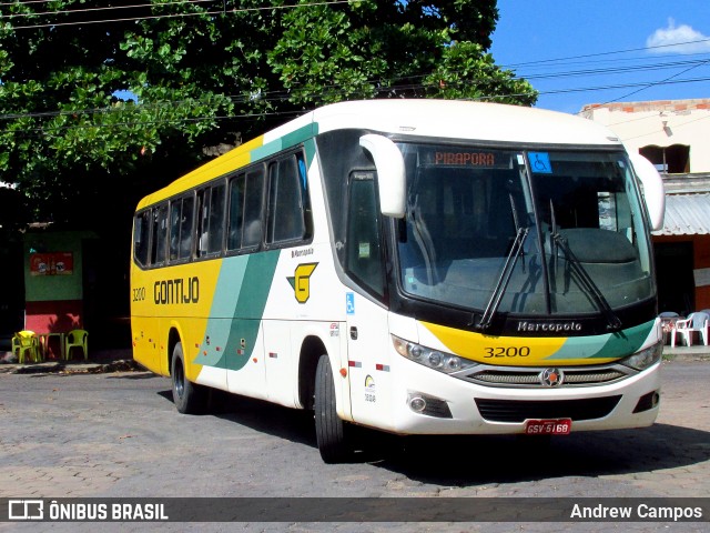 Empresa Gontijo de Transportes 3200 na cidade de Pirapora, Minas Gerais, Brasil, por Andrew Campos. ID da foto: 6507957.