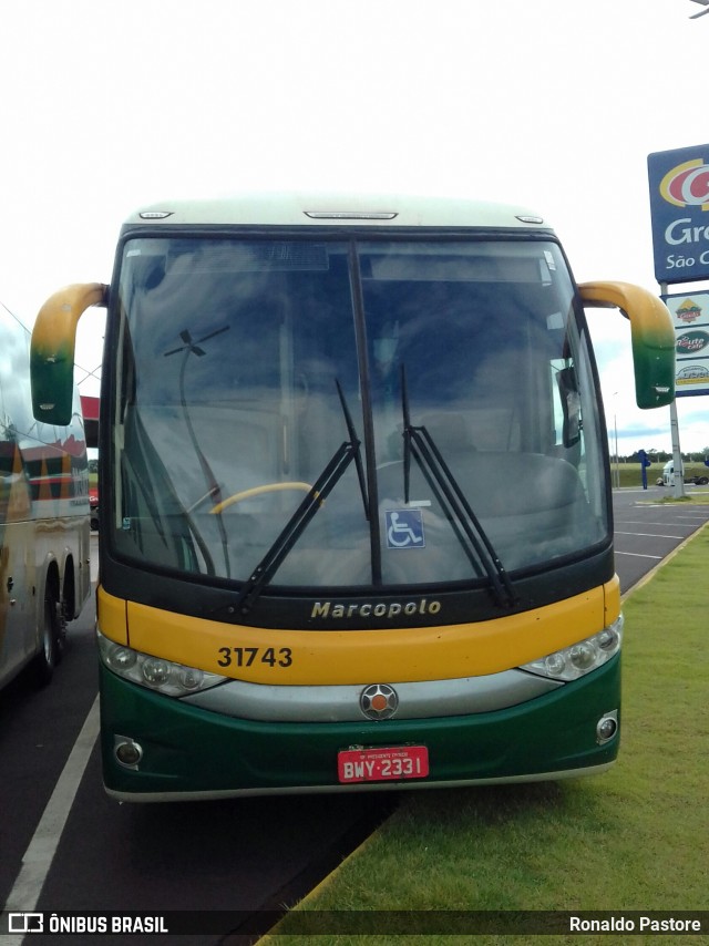 Viação Motta 31743 na cidade de São Carlos, São Paulo, Brasil, por Ronaldo Pastore. ID da foto: 6505966.