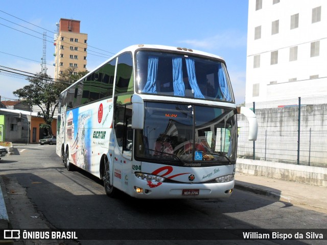 Eucatur - Empresa União Cascavel de Transportes e Turismo 4204 na cidade de São Paulo, São Paulo, Brasil, por William Bispo da Silva. Número da foto: #6506291.