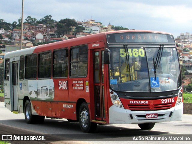 Transbus Transportes > Gávea Transportes 29115 na cidade de Belo Horizonte, Minas Gerais, Brasil, por Adão Raimundo Marcelino. Número da foto: #6508193.
