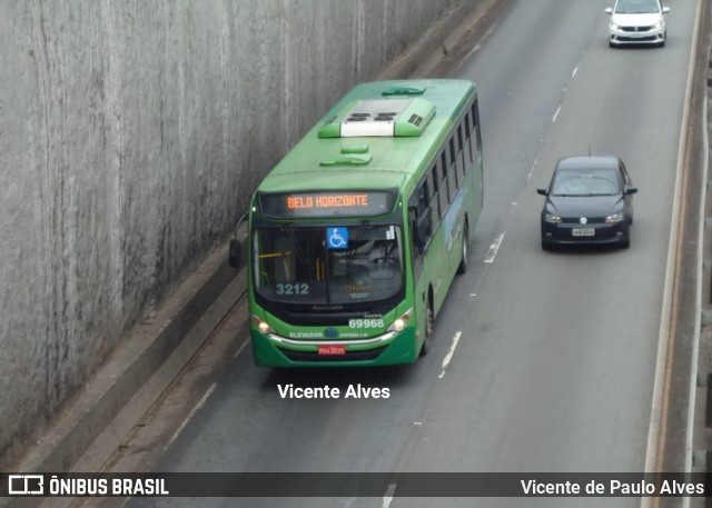 Viação Santa Edwiges 69968 na cidade de Contagem, Minas Gerais, Brasil, por Vicente de Paulo Alves. Número da foto: #6506523.